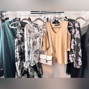 Women’s Clothing Capsule w/ Crossbody Purse  - Size Large